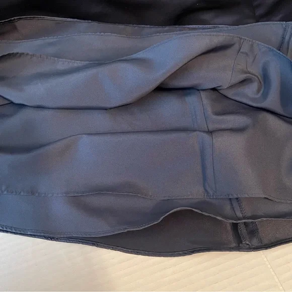 Hayley Paige Navy Maxi Dress Size 14 - Picture 7 of 13